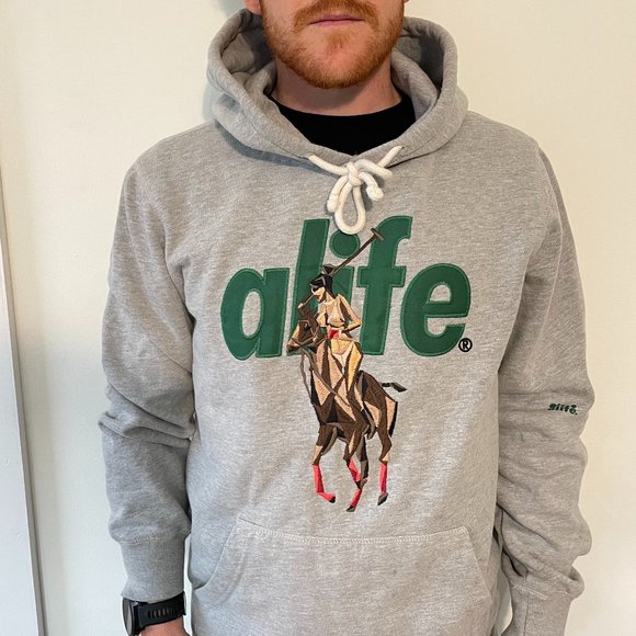 Alife grey hoodie- MOVING SALE - Picture 1 of 5